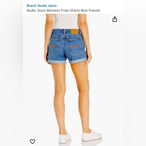 NWT Nudie Jeans Frida Shorts. - Picture 2 of 8
